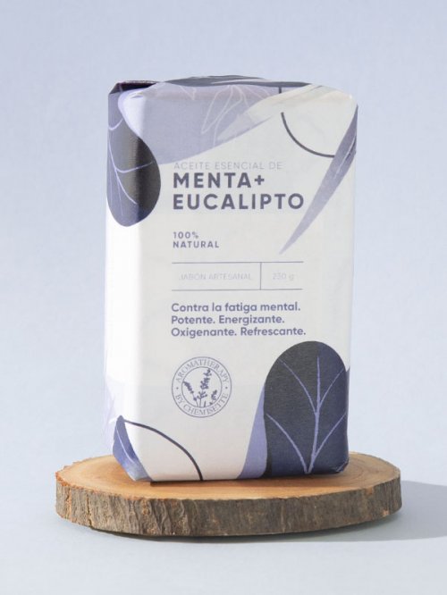 JABON ARTESANAL MENTA + EUCALIPTO